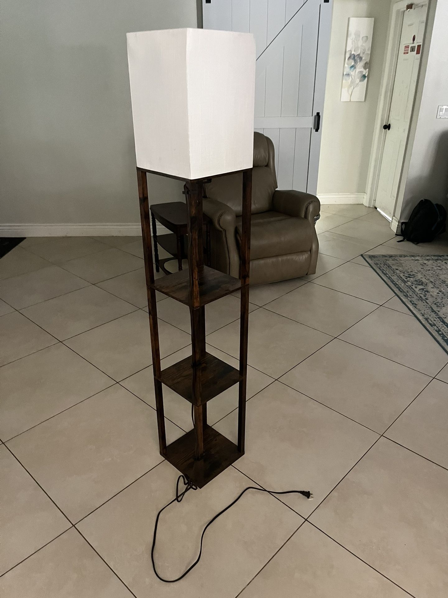 3 layer lamp / shelve