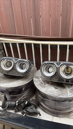 Dodge Challenger Hellcat Headlights With Air Intake Illuminatir
