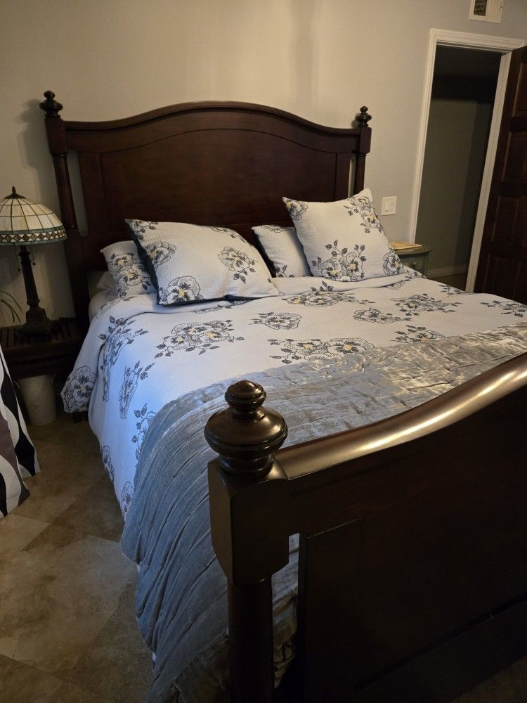 Restoration Hardware King Bed