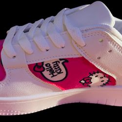 Brand new Custom Hello Kitty Shoes