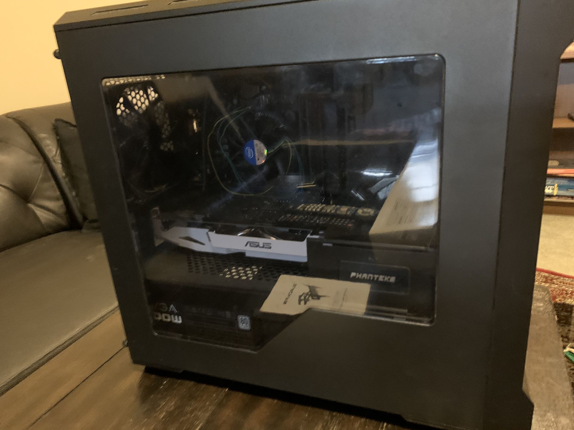 Gaming pc set up