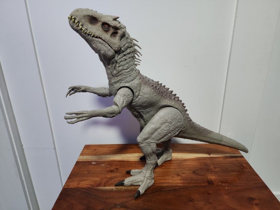 Mattel Jurassic World Dino Rivals DESTROY 'N DEVOUR INDOMINUS REX T-REX- Works