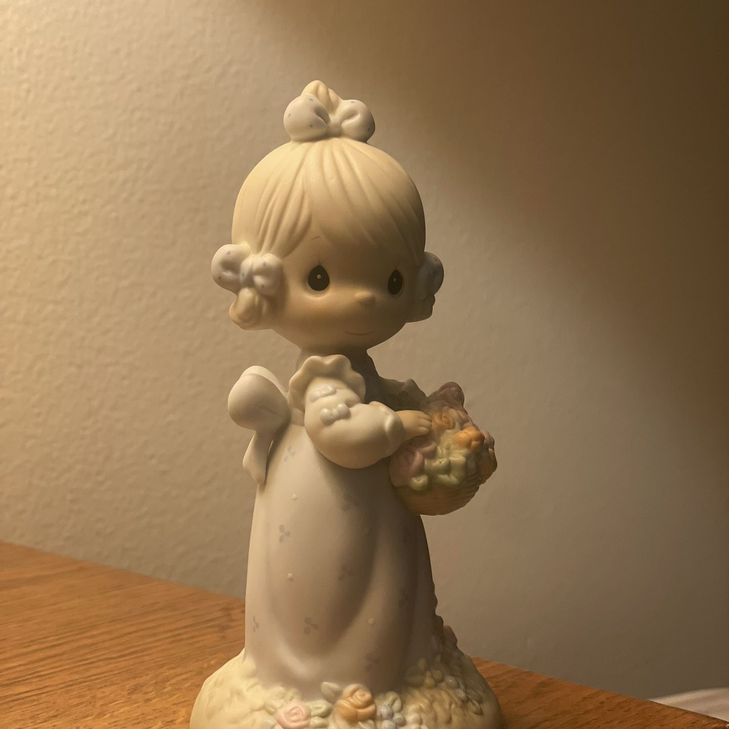 Precious Moments  "Take Time To Smell The Flowers" Figurine #(contact info removed)