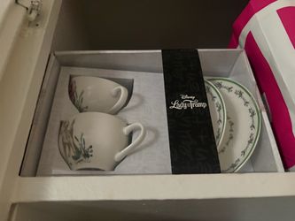 Disney Lady and the Tramp Cup and Saucer Set