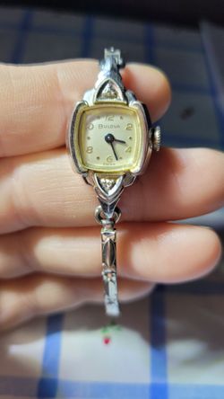 Womans Vintage Bulova Wrist Watch