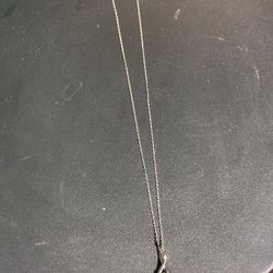 2.0ct Moissanite & Sterling Silver Necklace 