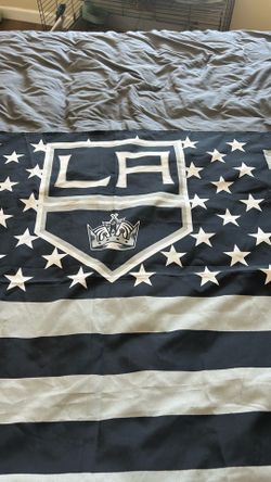 LA kings American Flag