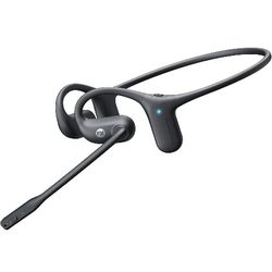 Open Ear Headphones with Mic, Bluetooth V5.4 Headset with Noise Cancelling Microphone, IPX5 Waterproof, 28g Lightweight, Open Ear Headphones, 20H Play