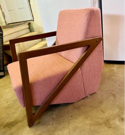 Mid-Century Modern Z-Frame Lounge Chair