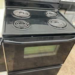 Maytag Black Coil Top Stove! 100% Guaranteed! Delivery Available! 