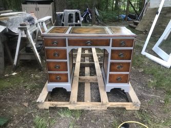 Antique mahogany desk