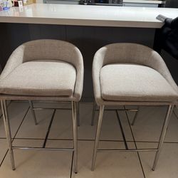 Gray Counter Stools