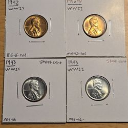 Wheat Cent WW II