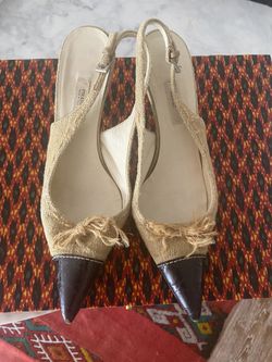 Prada Nickel Heel Shoes