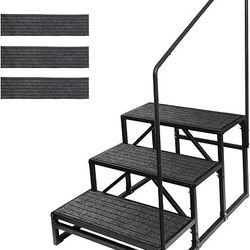 Outprize 3 Step RV Steps With Handrail Brand New In Box
