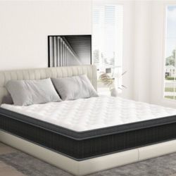 KING MATTRESS - 12 Inch Hybrid Mattress