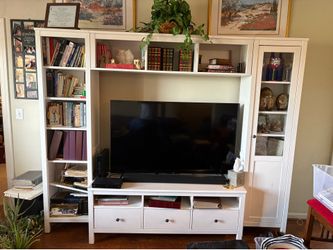 Entertainment tv book shelf!
