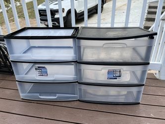 Plastic Drawer Storage 