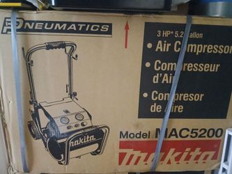 Makita Big Boar 5.2 Gal 3hp Compressor