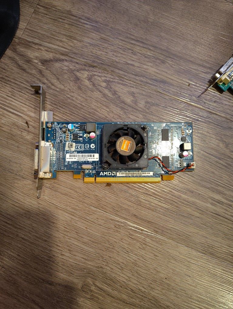 AMD Radeon HD 6350 graphics card.
