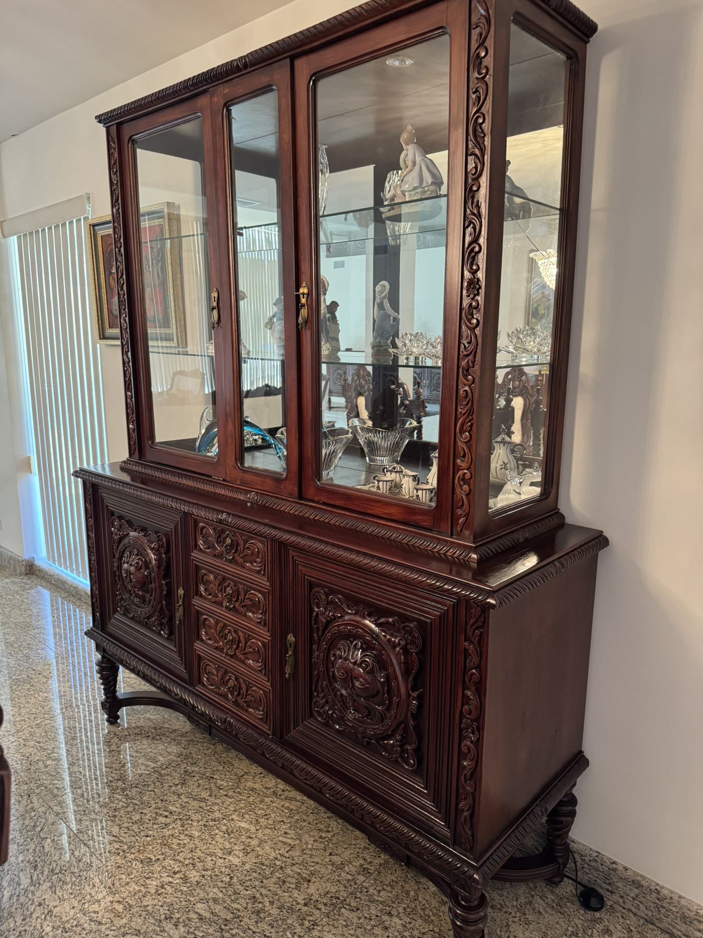 Antique Solid Wood China