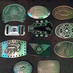 Assortment Of Belt Buckles