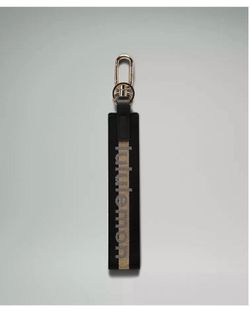 Lululemon never lose keychain