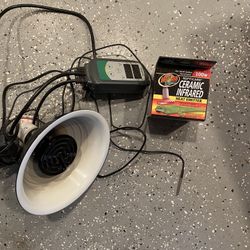 Heat Lamp + Temperature Controller
