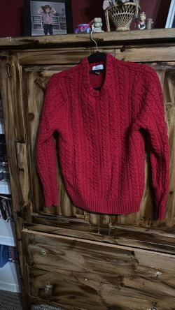 Women’s Sweater by Goodfellow, Red, Size Medium.