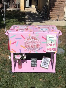 Cake pop cooler