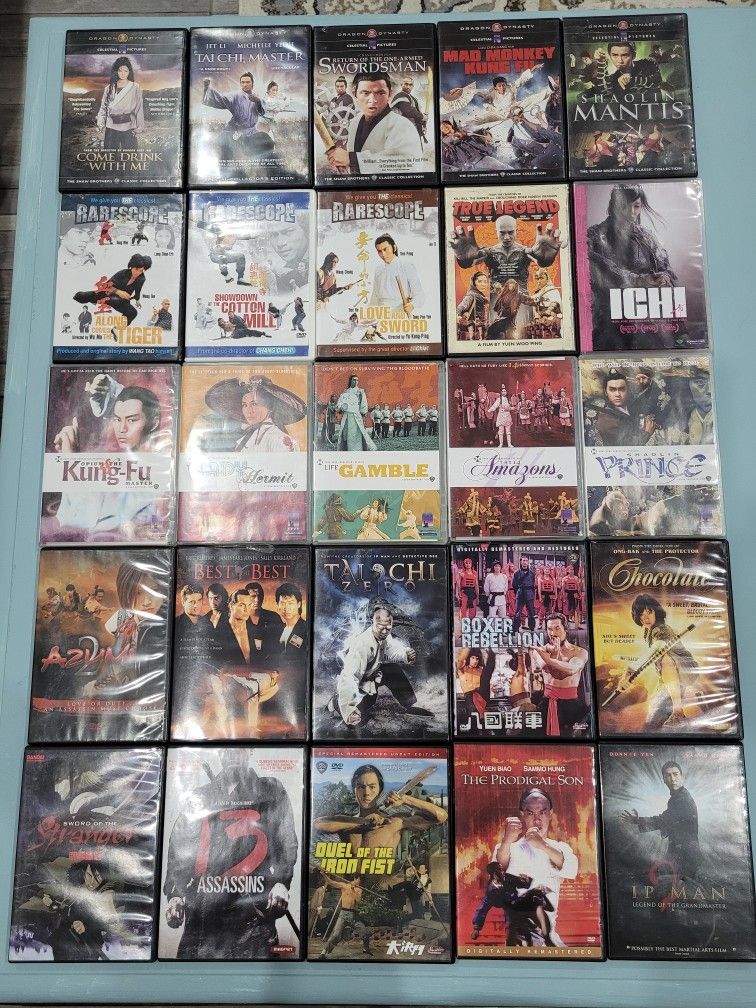 Martial Arts 20 DVD Collection