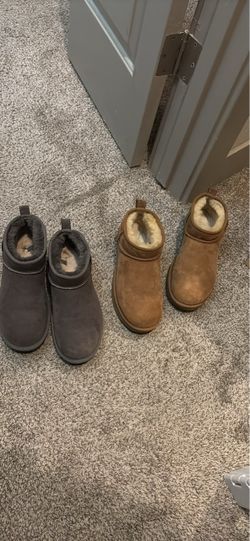 UGG Classic Ultra Mini Boots – Two Pairs
