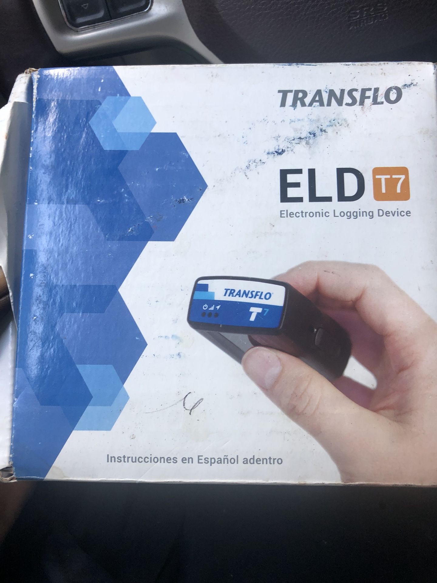 Transflo eld t7 brand new never opened or used ,electronic log