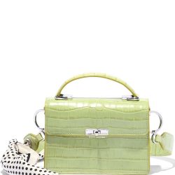 Marc Jacobs The Downtown crocodile-effect Shoulder Bag 