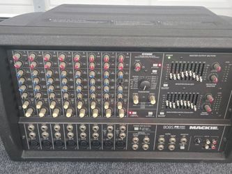 Mackie 808S FR Series Powered Mixer – 2 x 600W Stereo
