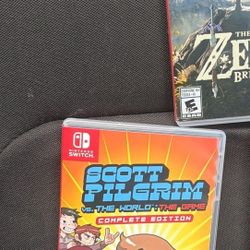 Three Nintendo Switch Games 