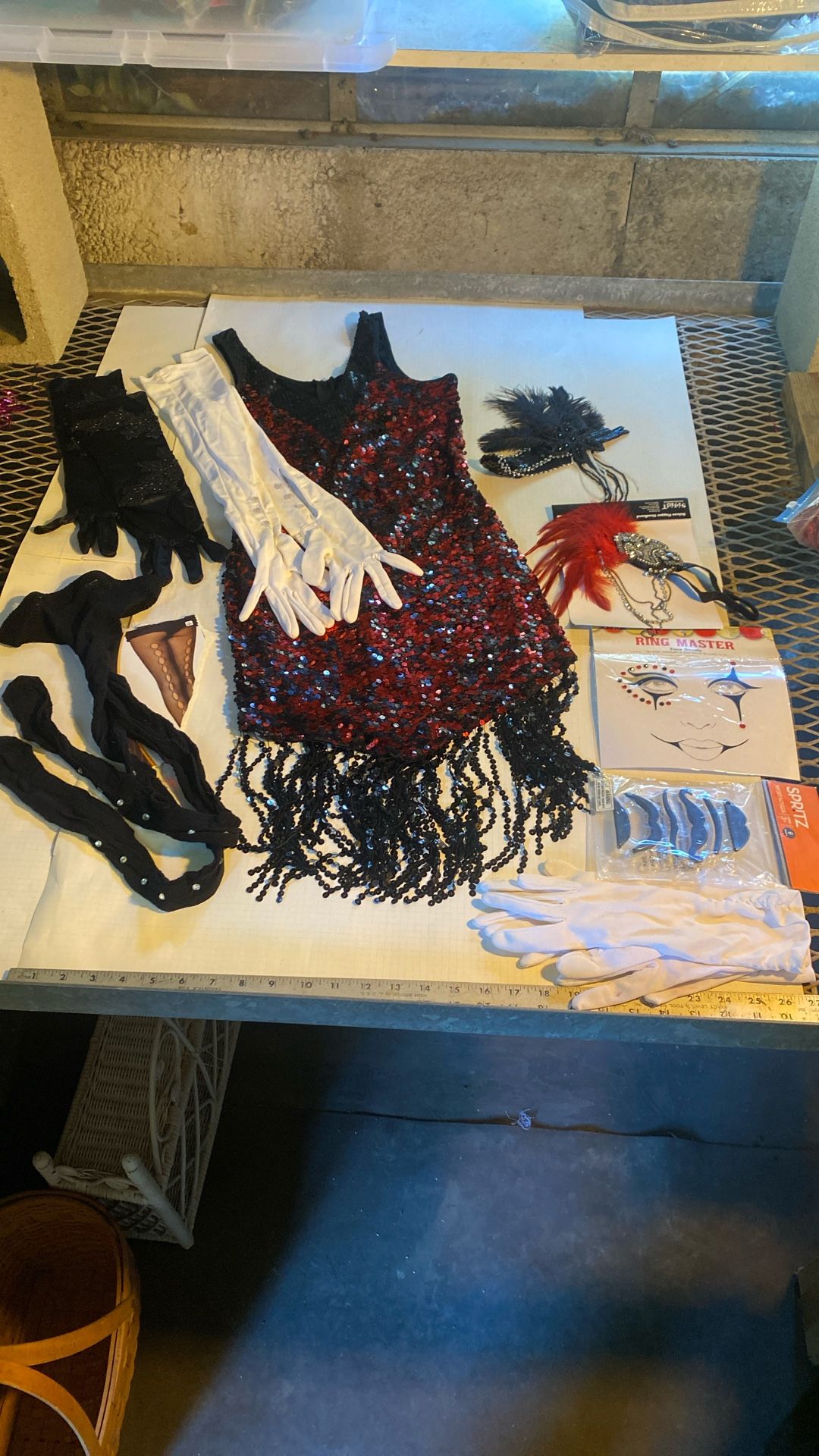 Costume - Flapper, 1920’s, Burlesque, Sequence 