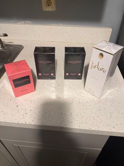 Valentino & Dior Fragrance Bundle – 4 Boxes