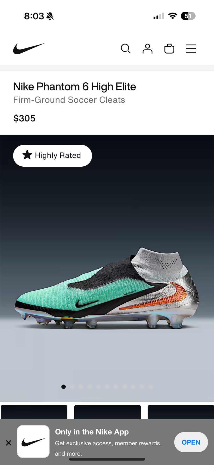 nikes cleats
