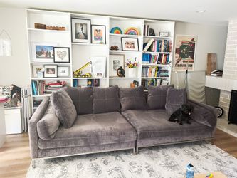 Z gallerie deep sofa deals