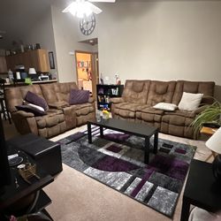 Powered Reclining Sofa Set