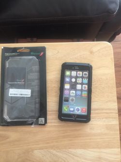 I phone 6 plus ultra case with gorilla glass