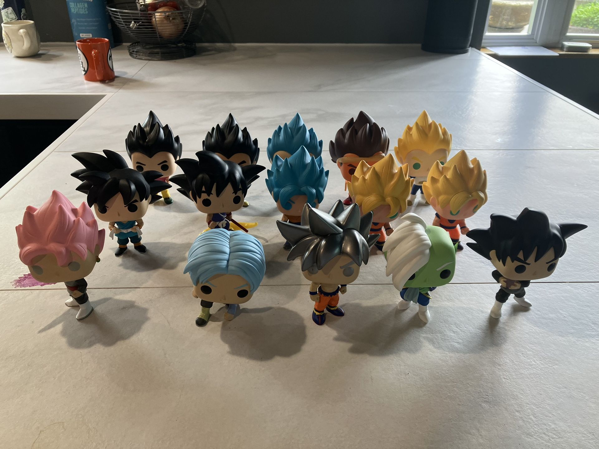 15 Dragonball Funko Pop Lot