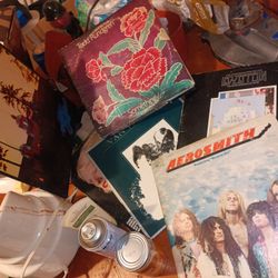 Old Records.. Damaged Covers. But Vinyl Seems In Good Condition