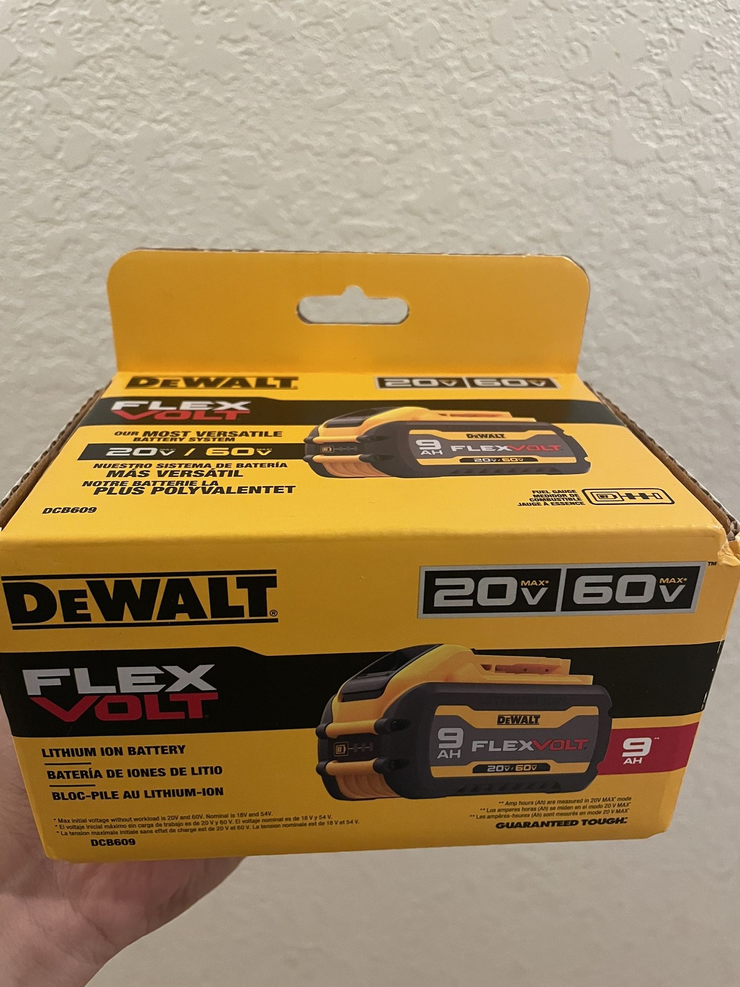 Dewalt DCB609 9 Ah Battery