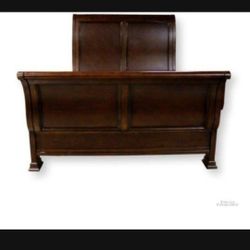 Cal King Sleigh Bed Frame