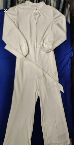 Used white romper