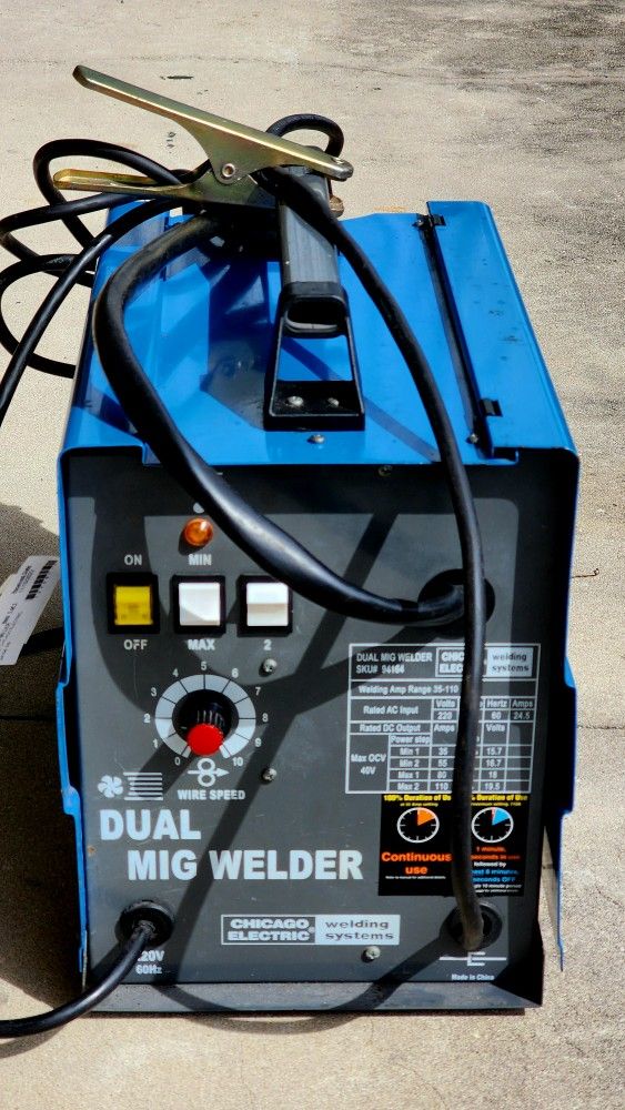 Dual MiG Welder 220V 30-110A Like New Condition! ⚡⚡⚡