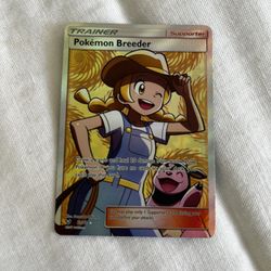 Pokemon Breeder Full Art Trainer