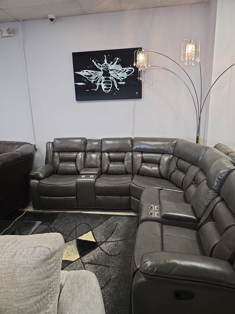 Sectional Recliner Manual Free Delivery